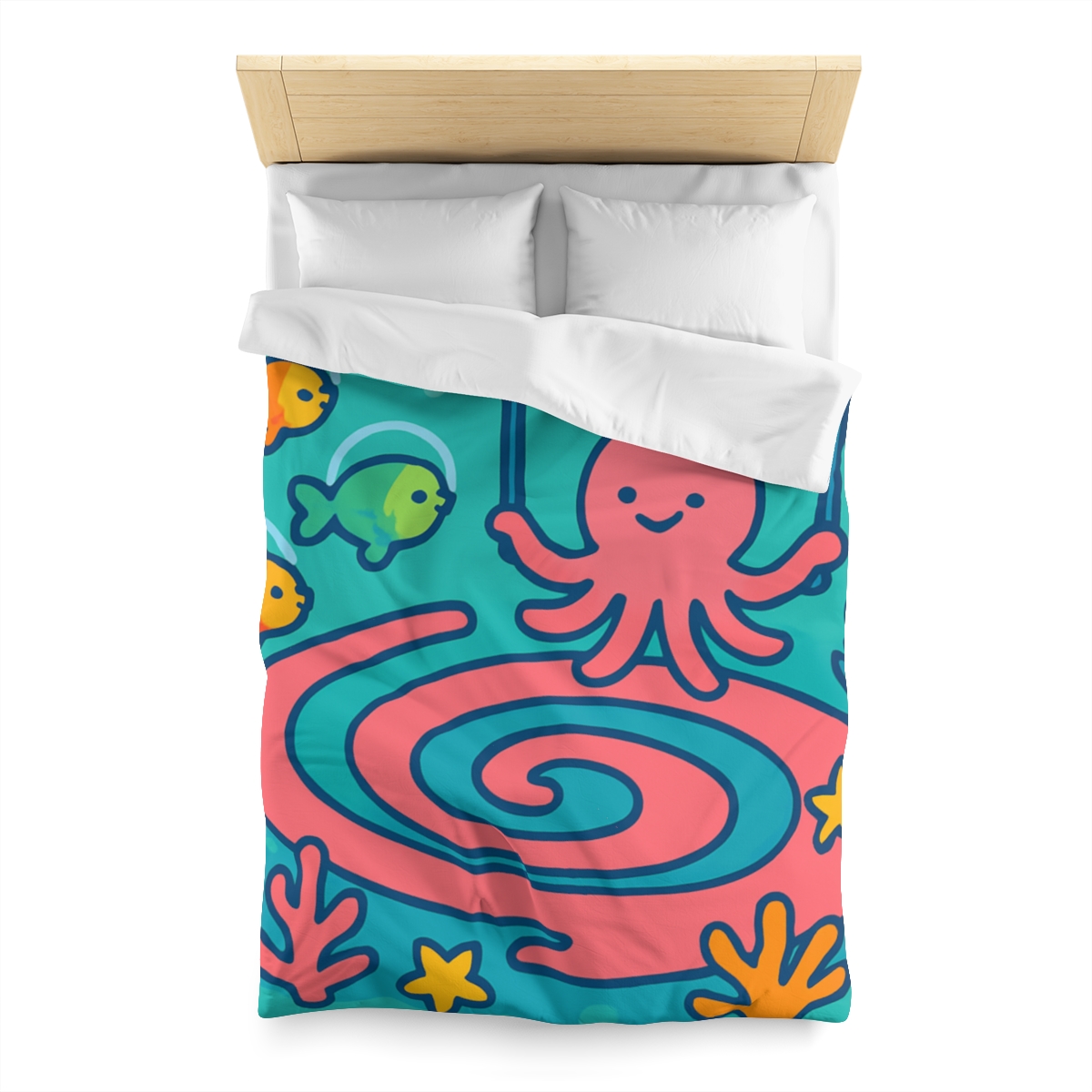 Rainbow Reef Planet Parade warm winter duvets