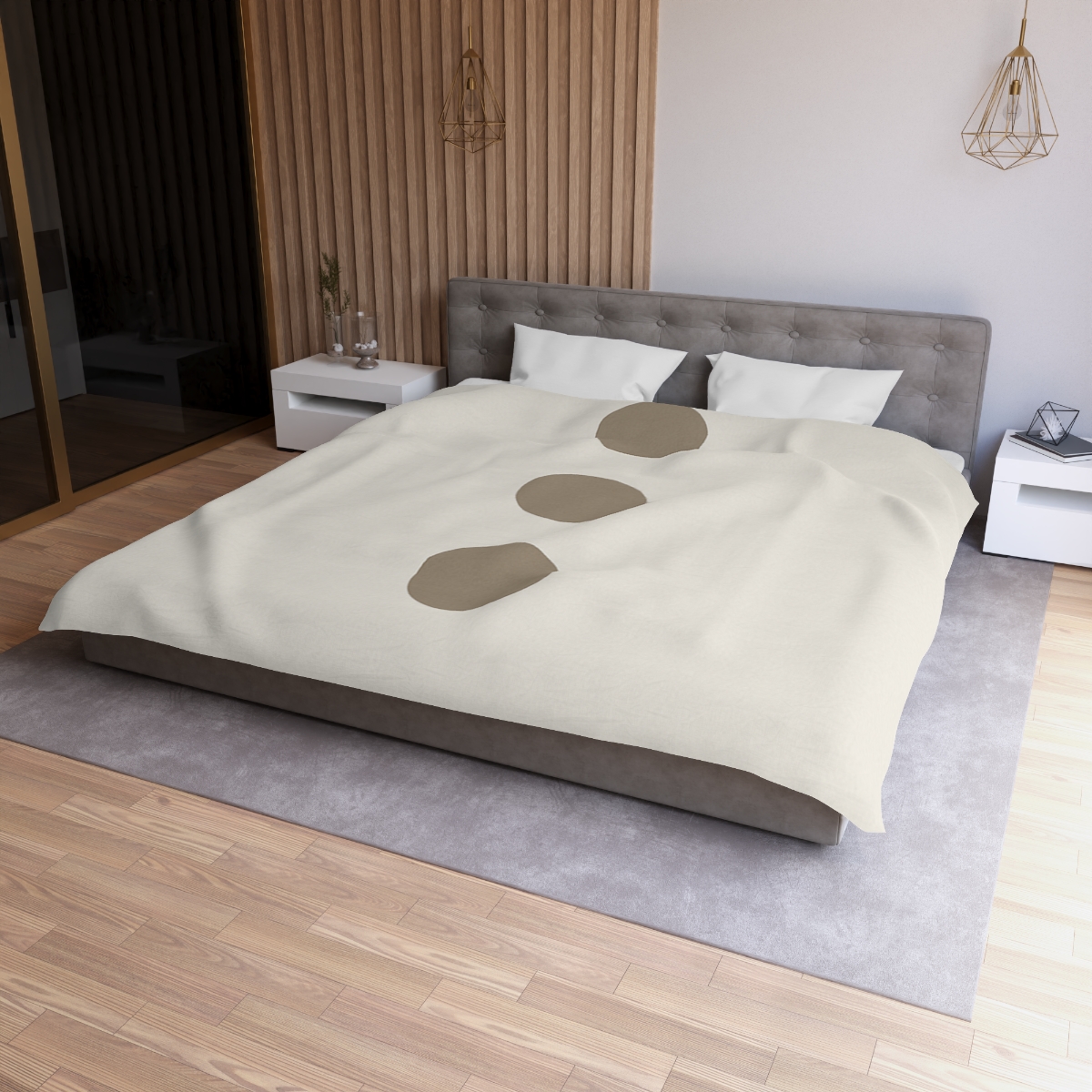 Offset Circle Ladder unique patterned duvets