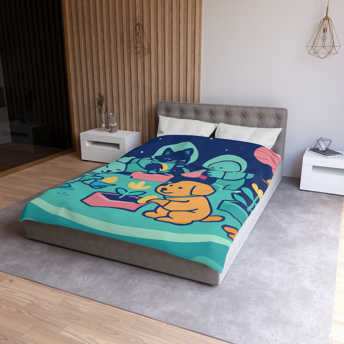 Galactic Gardeners duvets for gifts