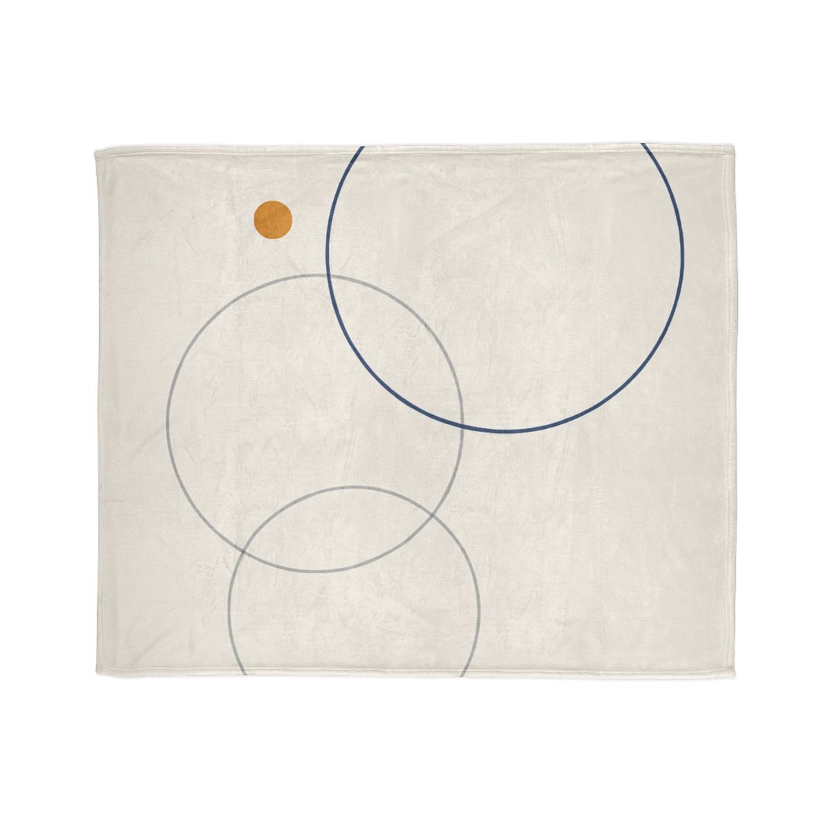 Balanced Cluster Of Three Rings personalized cozy blankets