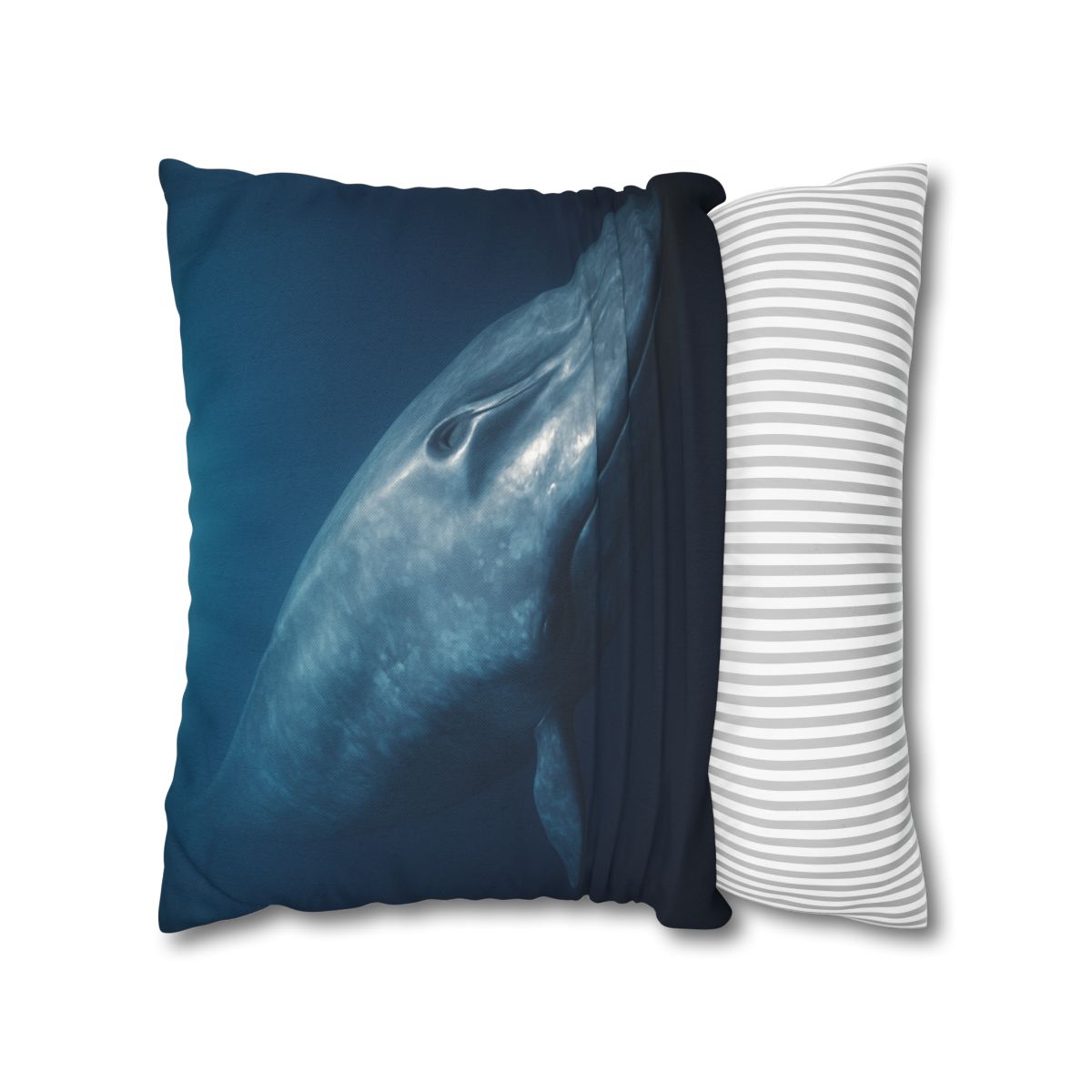 Ocean Song Blue Whale designer print pillow cases