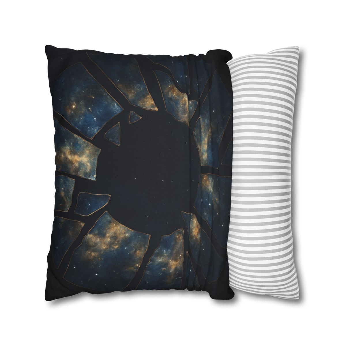 Starlit Fracture Mosaic designer print pillow cases
