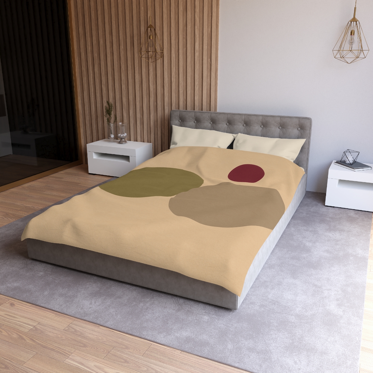 Three Circles With Shared Edge stylish duvet covers