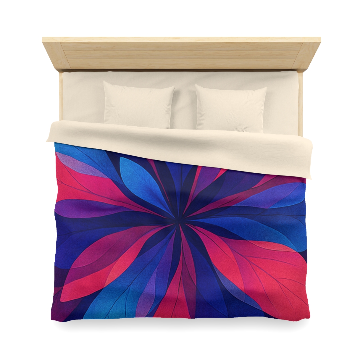 Petal Prism Overprint unique patterned duvets