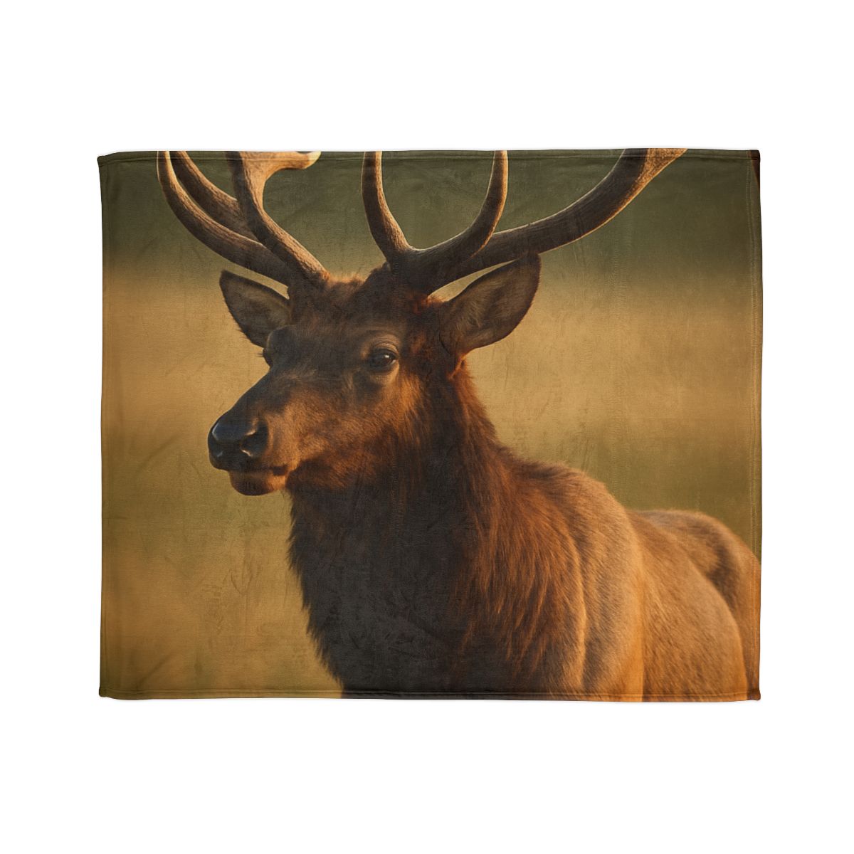 Antler Crown Mountain Elk warm winter blankets
