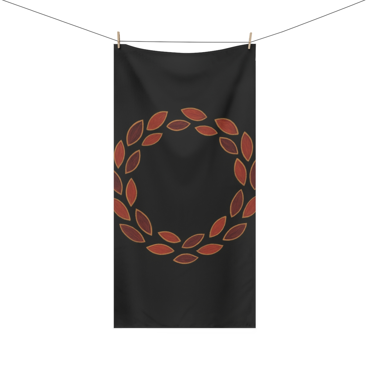 Cosmic Seed Cluster Halo decorative home towels