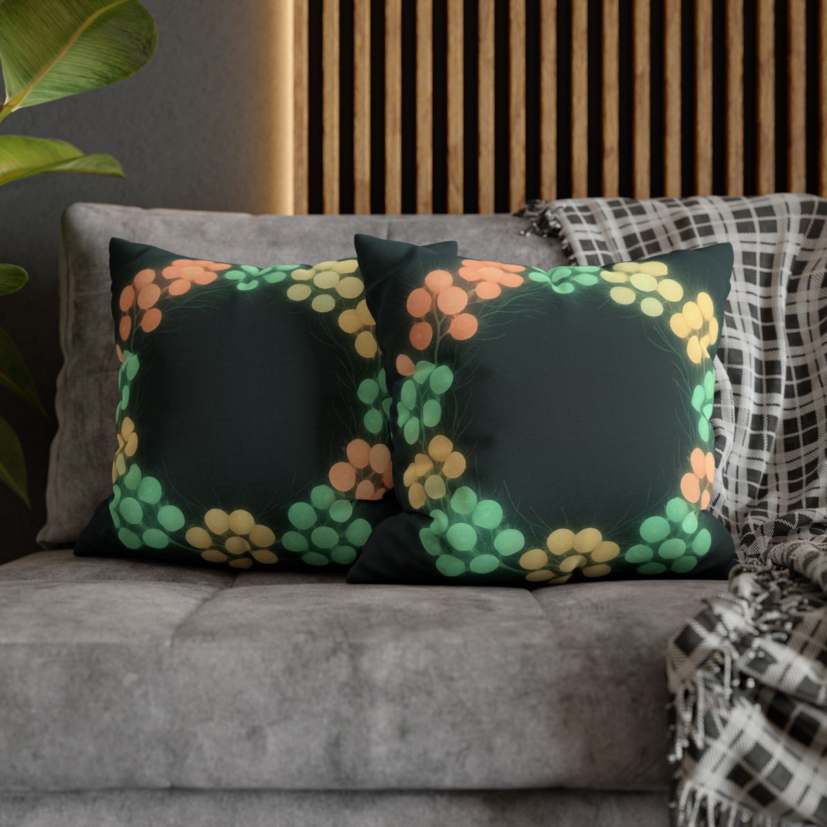 Galactic Seed Halo trendy patterned pillow cases