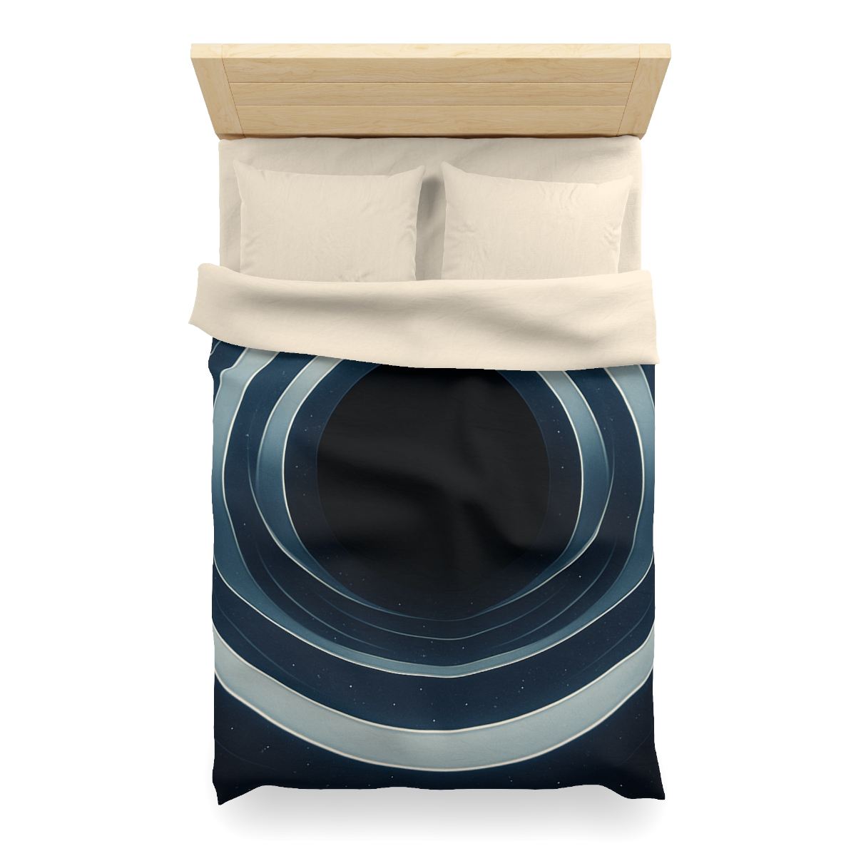 Gravitational Lens Mirage Arc unique patterned duvets