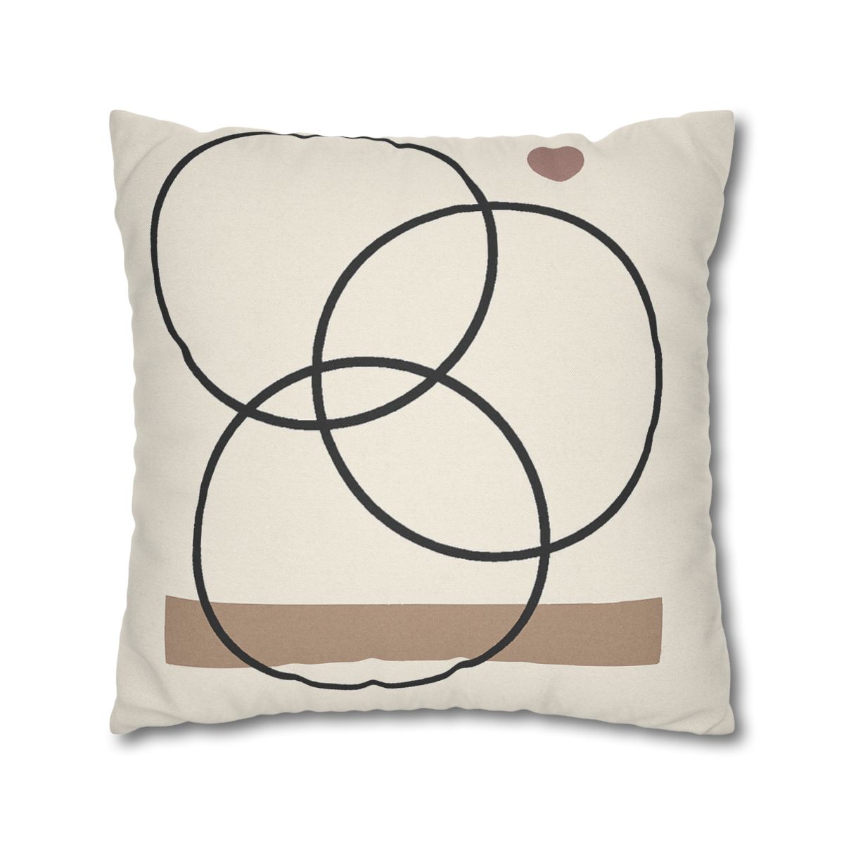 Staggered Rings And Slim Bar comfortable bedding pillow covers