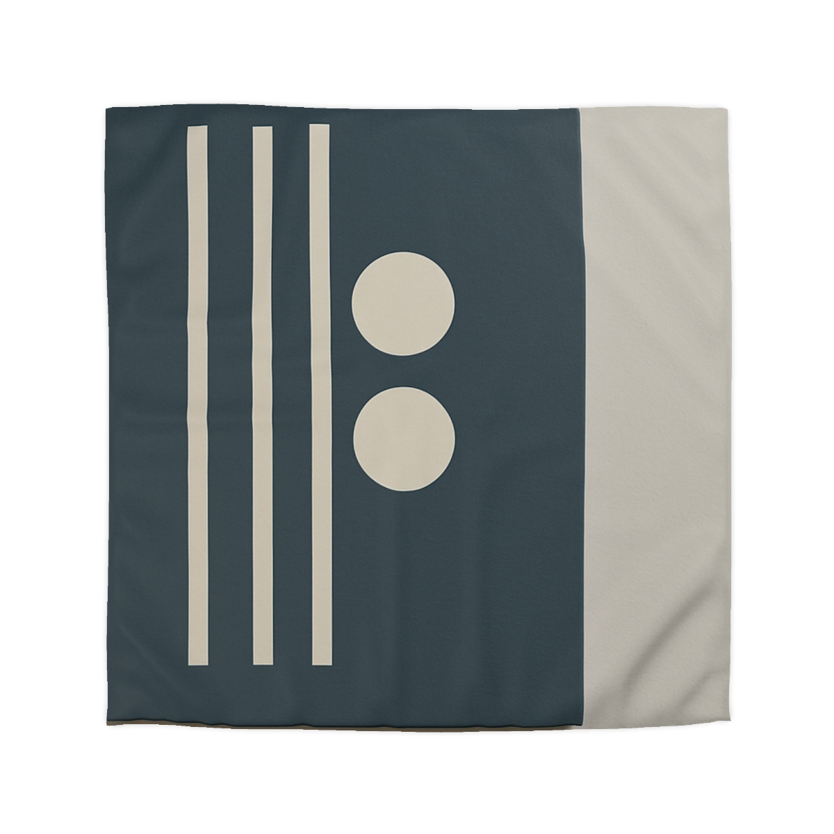 Negative Space Lattice designer printed duvets