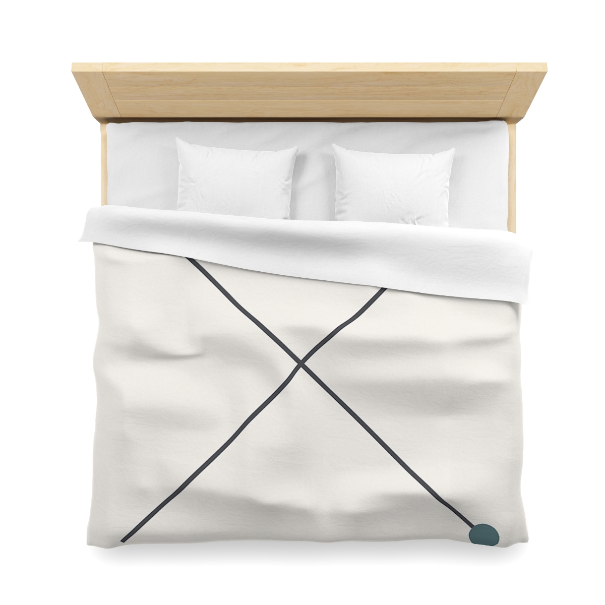 Crossed Vector Starfield soft comforter duvets