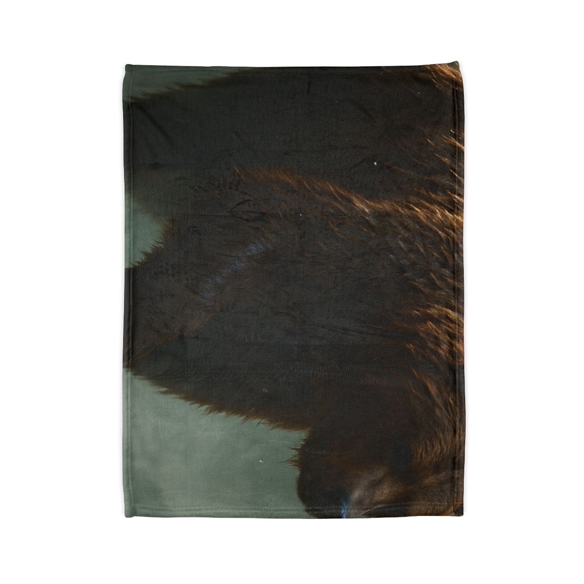 River King Grizzly Bear designer printed blankets