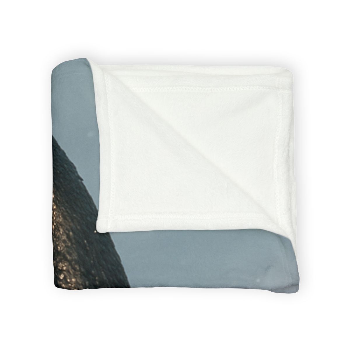 Aurora Drift Emperor Penguin stylish throw blankets