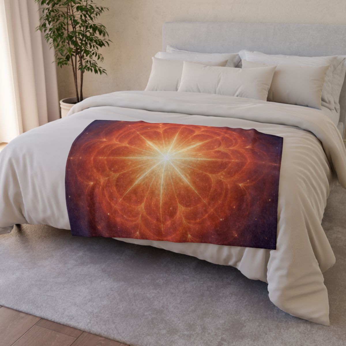 Starburst Petal Crown unique gift blankets