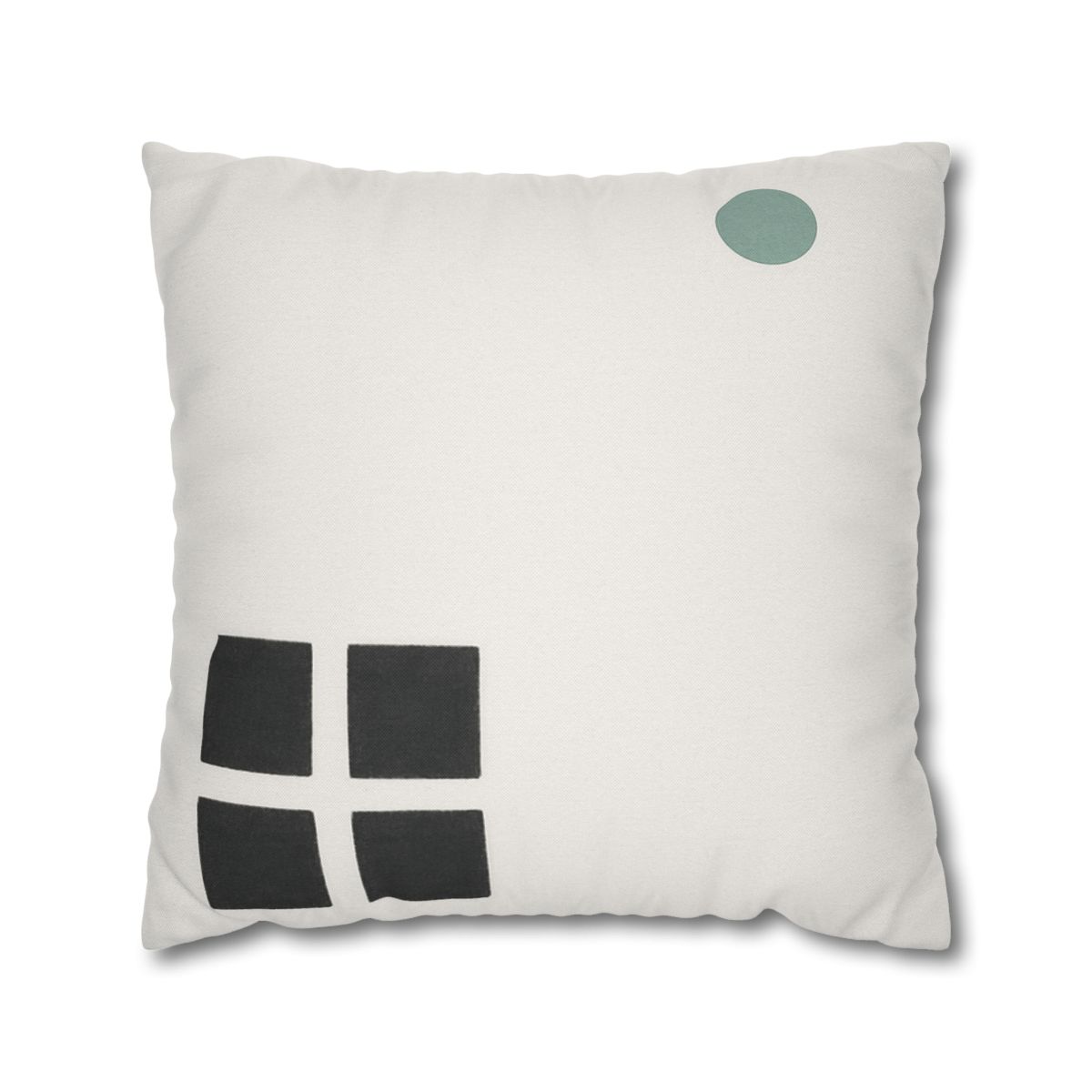 Corner Grid And Wandering Planet designer print pillow cases