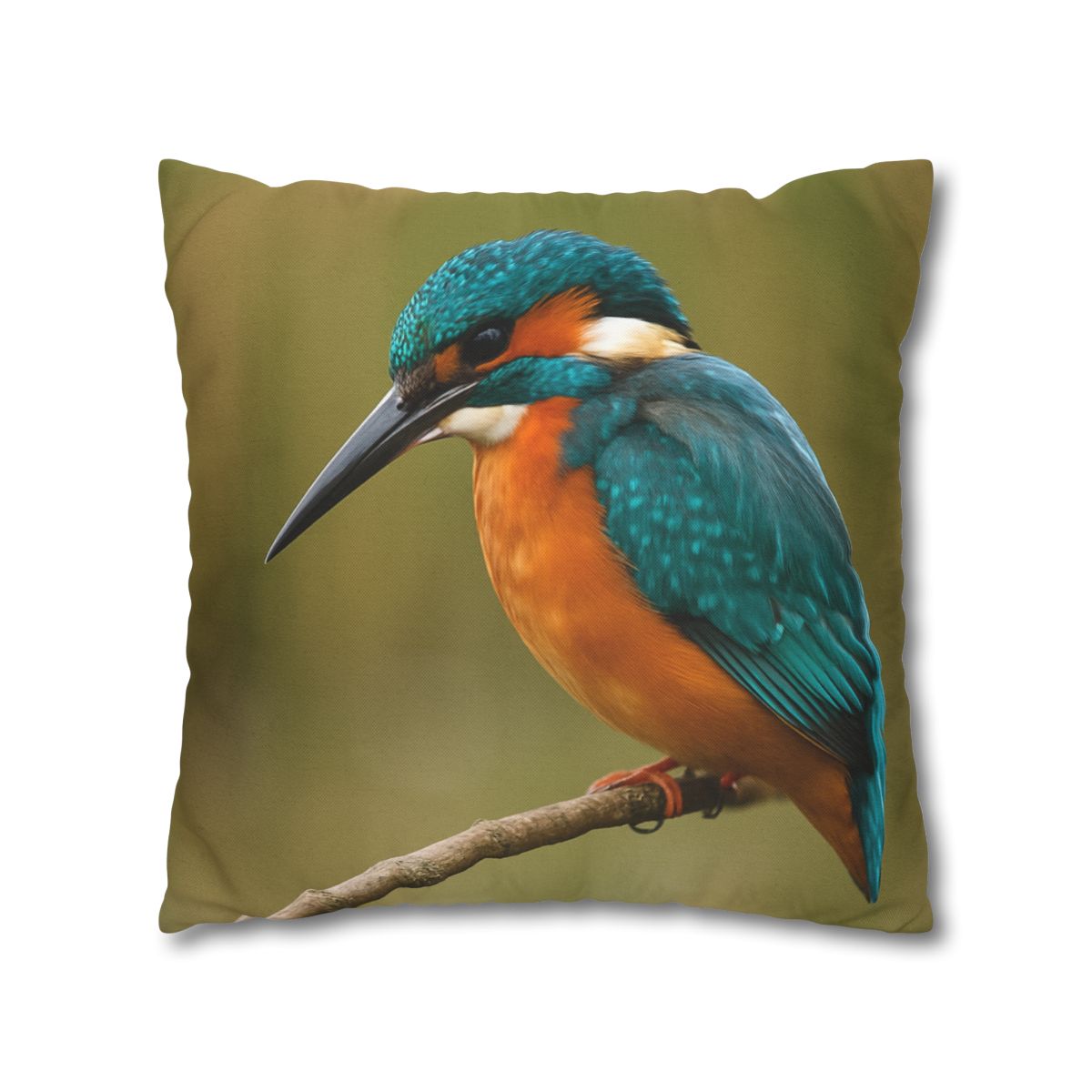 Azure Flash Kingfisher personalized pillow covers