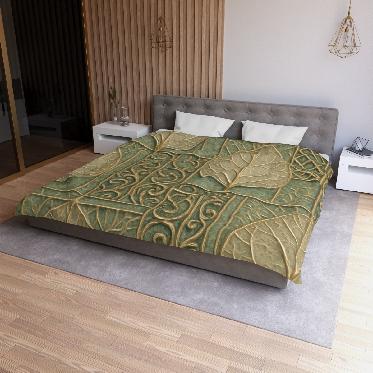 Vein Lace Mosaic soft comforter duvets