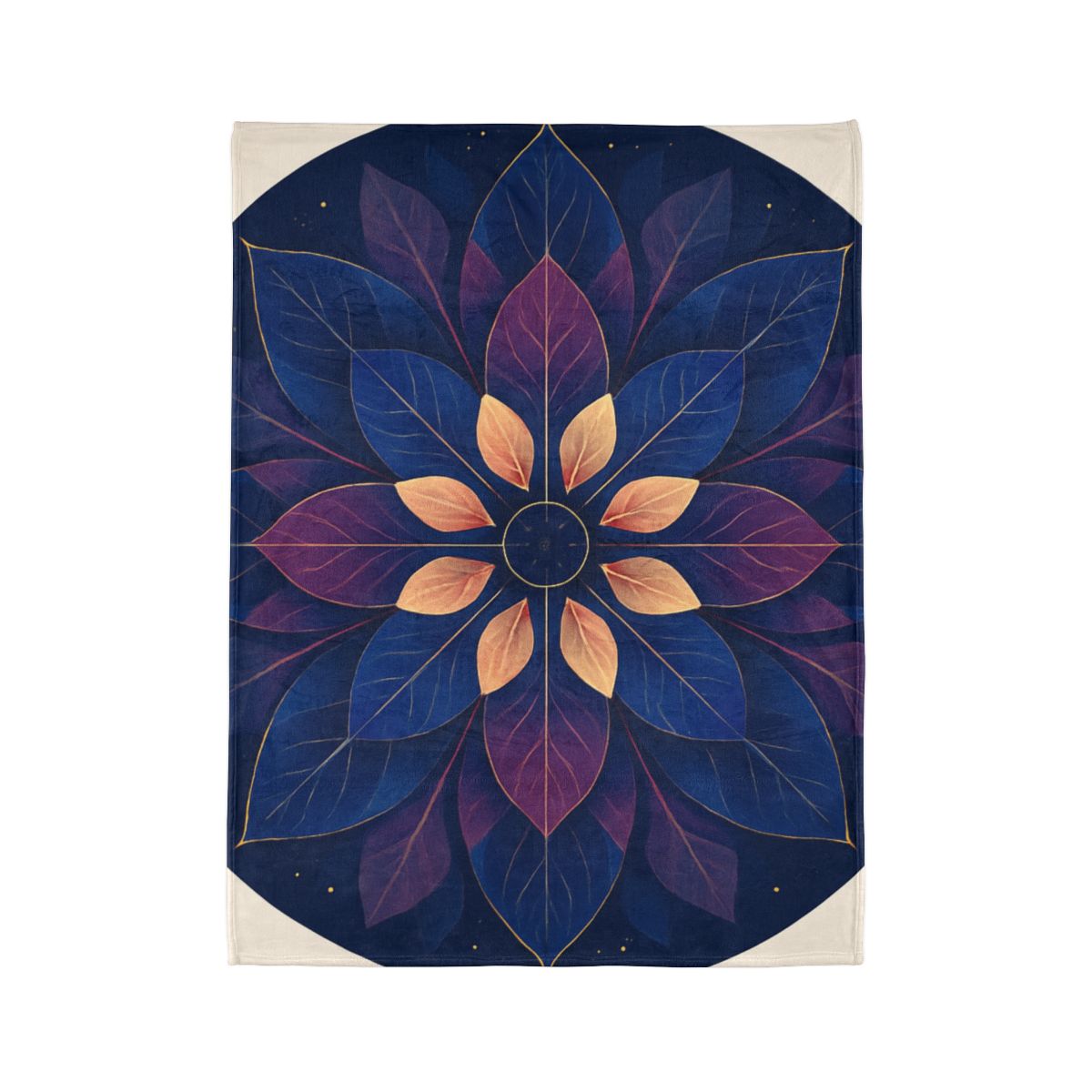 Petal Prism Mandala warm winter blankets