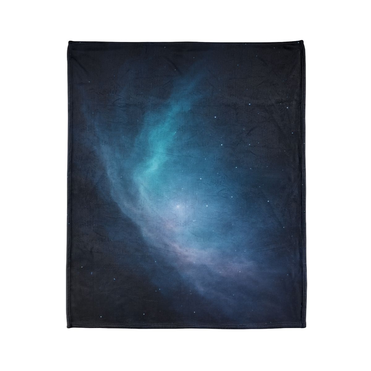 Luminous Void Tidal Bloom designer printed blankets