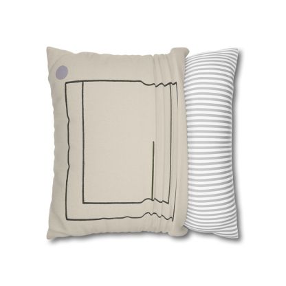 Nested Square And Crossing Short Line comfortable bedding pillow covers