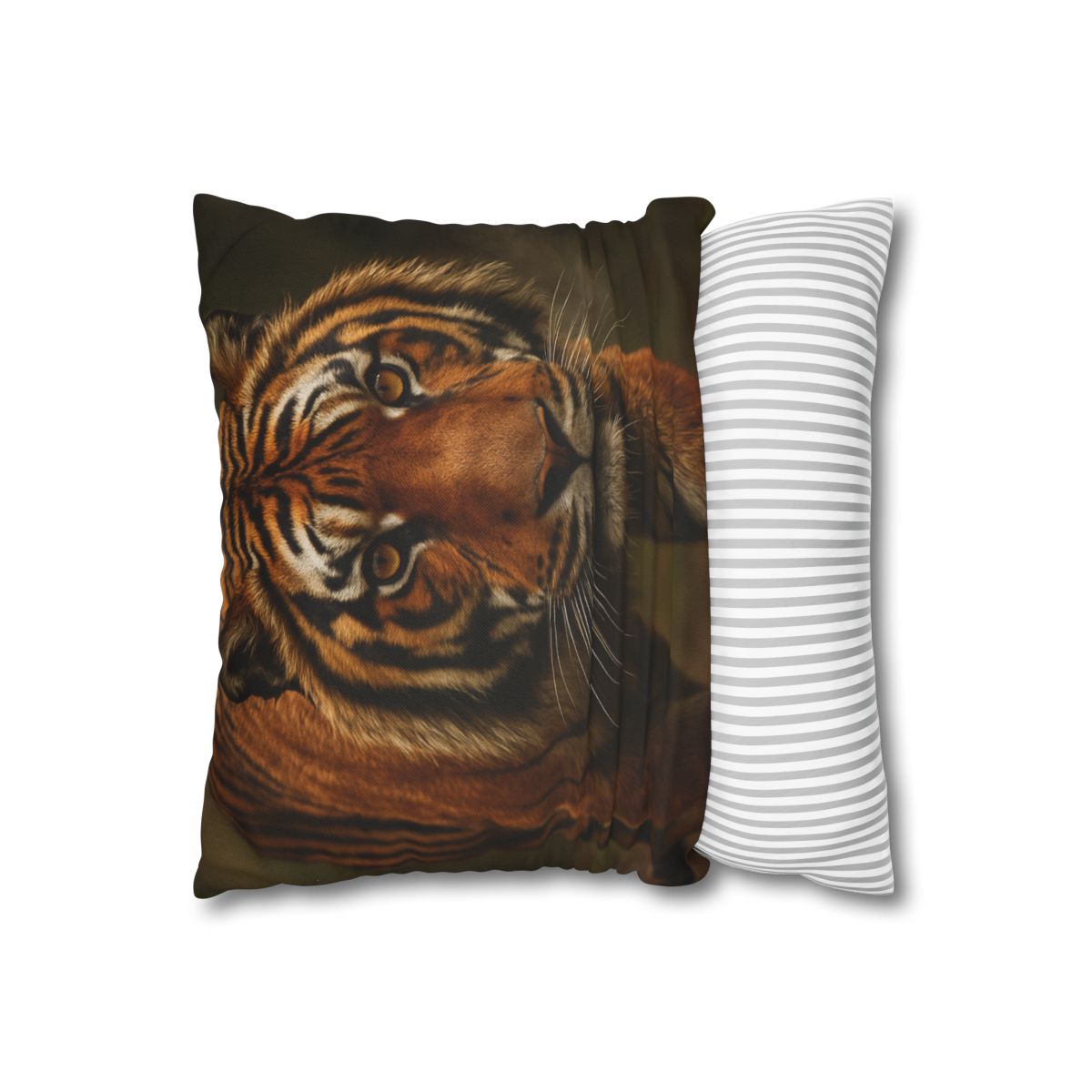 Forest Stalker Bengal Tiger trendy patterned pillow cases