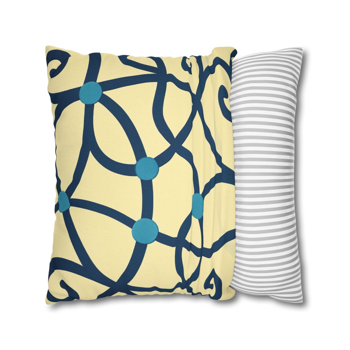 Tendril Ribbon Network trendy patterned pillow cases