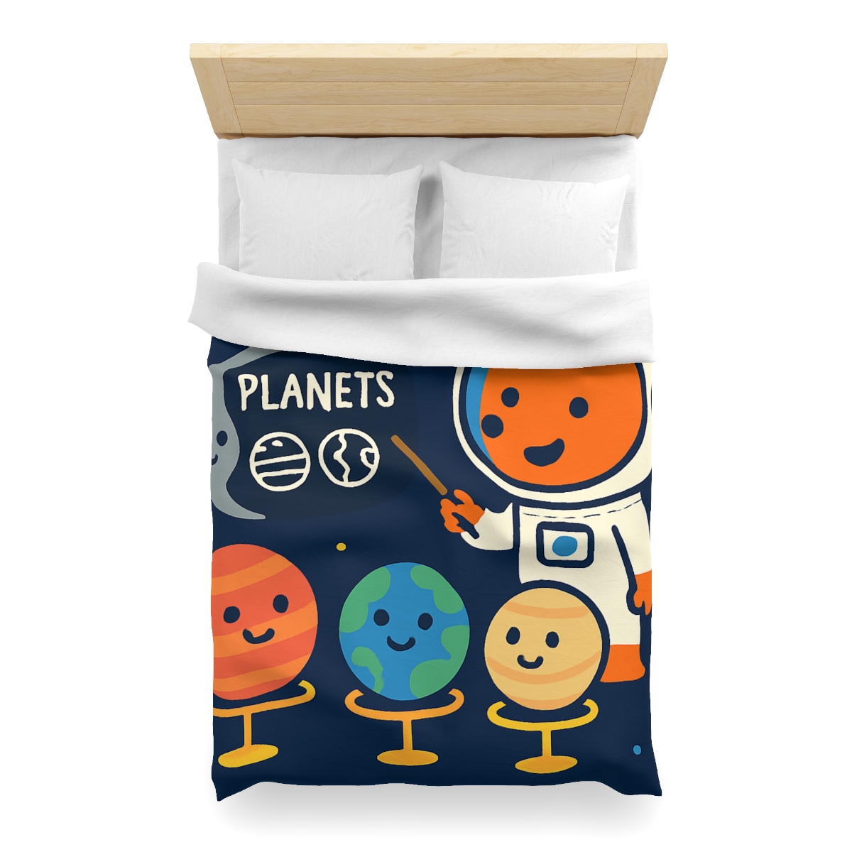Comet Classroom With Astro Fox stylish duvet covers