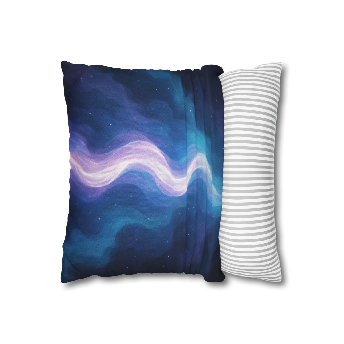 Electro Aurora Nebula Loom comfortable bedding pillow covers