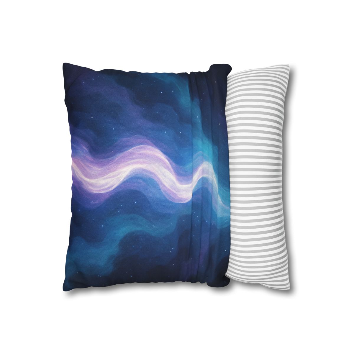 Electro Aurora Nebula Loom comfortable bedding pillow covers