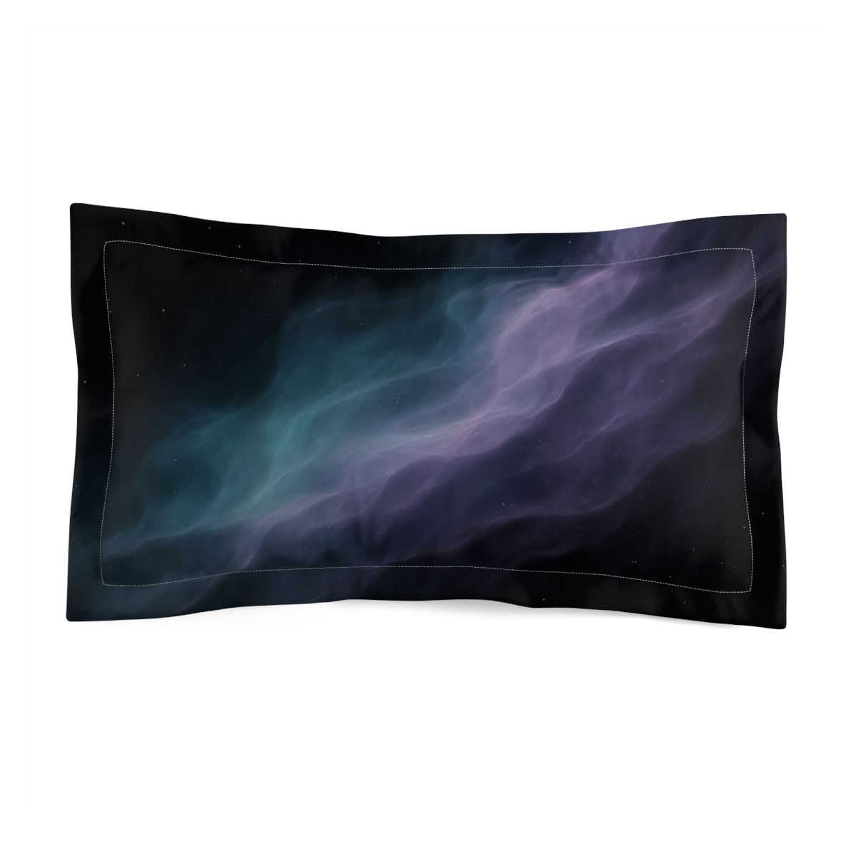 Electrostatic Nebula Veil trendy accent pillows