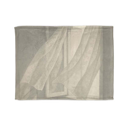 Elegant Bedroom Serenity Scene Blanket