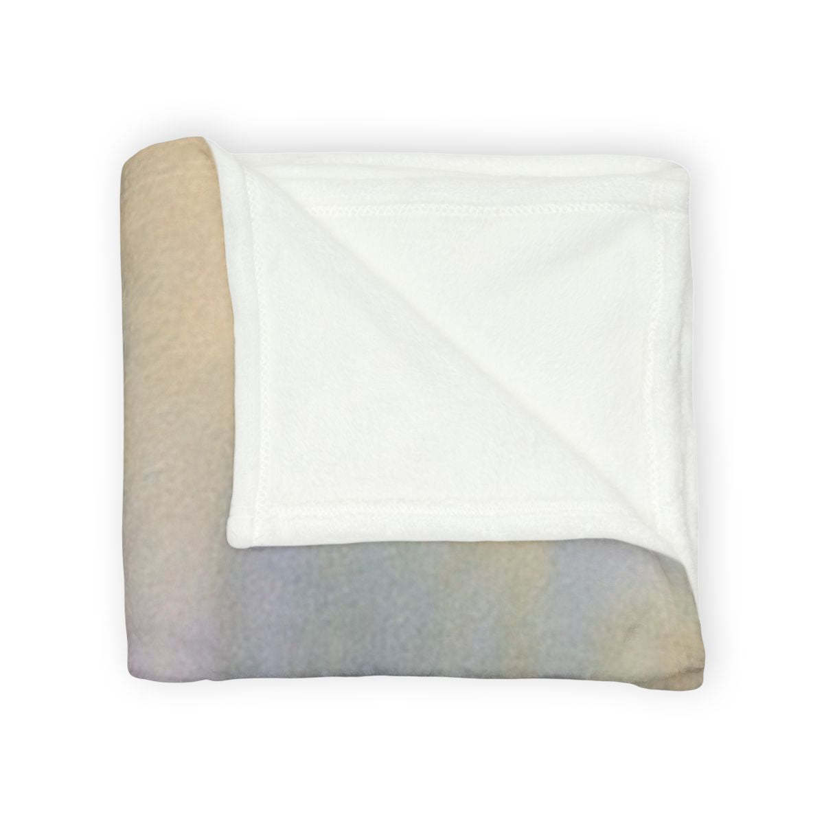 Elegant Calm Garden Scene for Interior Textiles Blanket