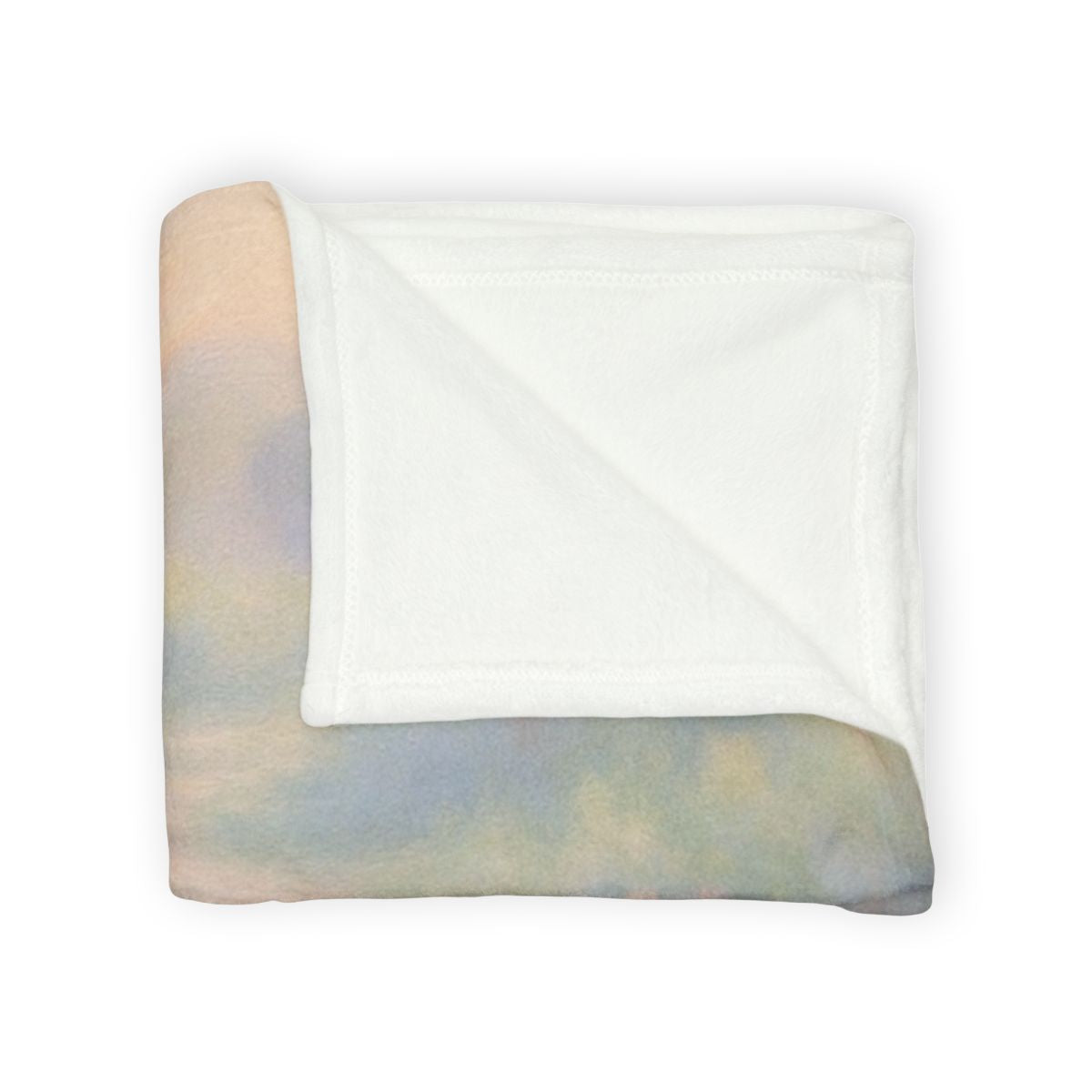 Elegant Calm Garden Scene for Interior Textiles Blanket