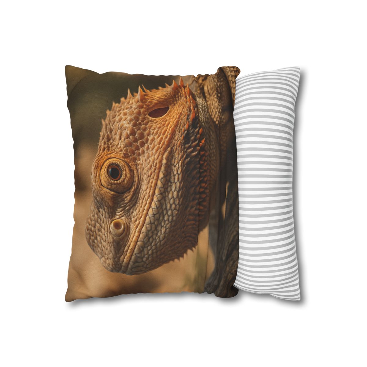 Ember Crest Bearded Dragon comfortable bedding pillow covers