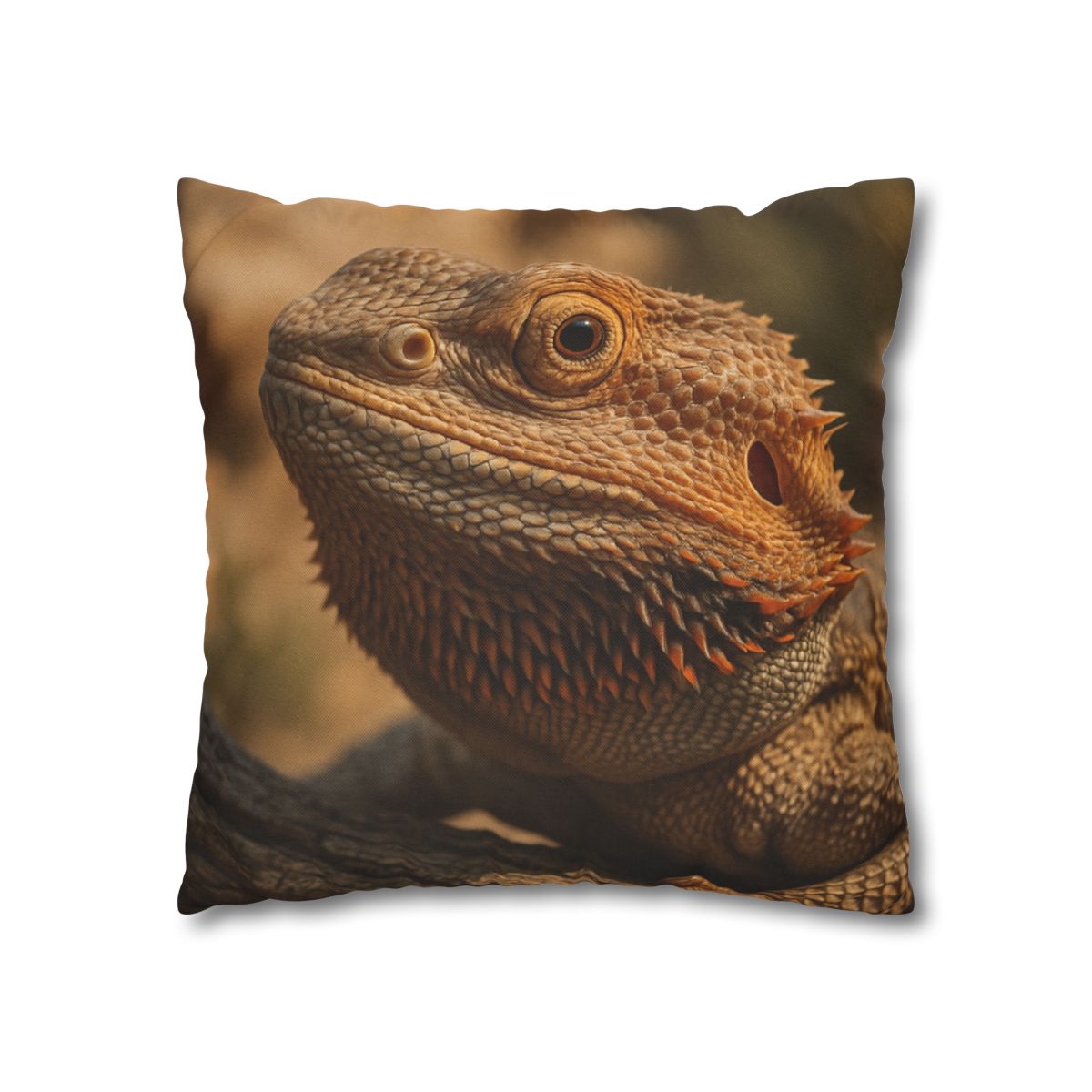 Ember Crest Bearded Dragon comfortable bedding pillow covers