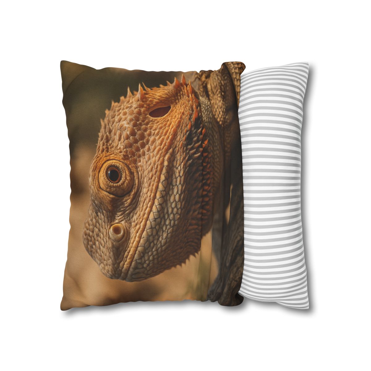 Ember Crest Bearded Dragon comfortable bedding pillow covers