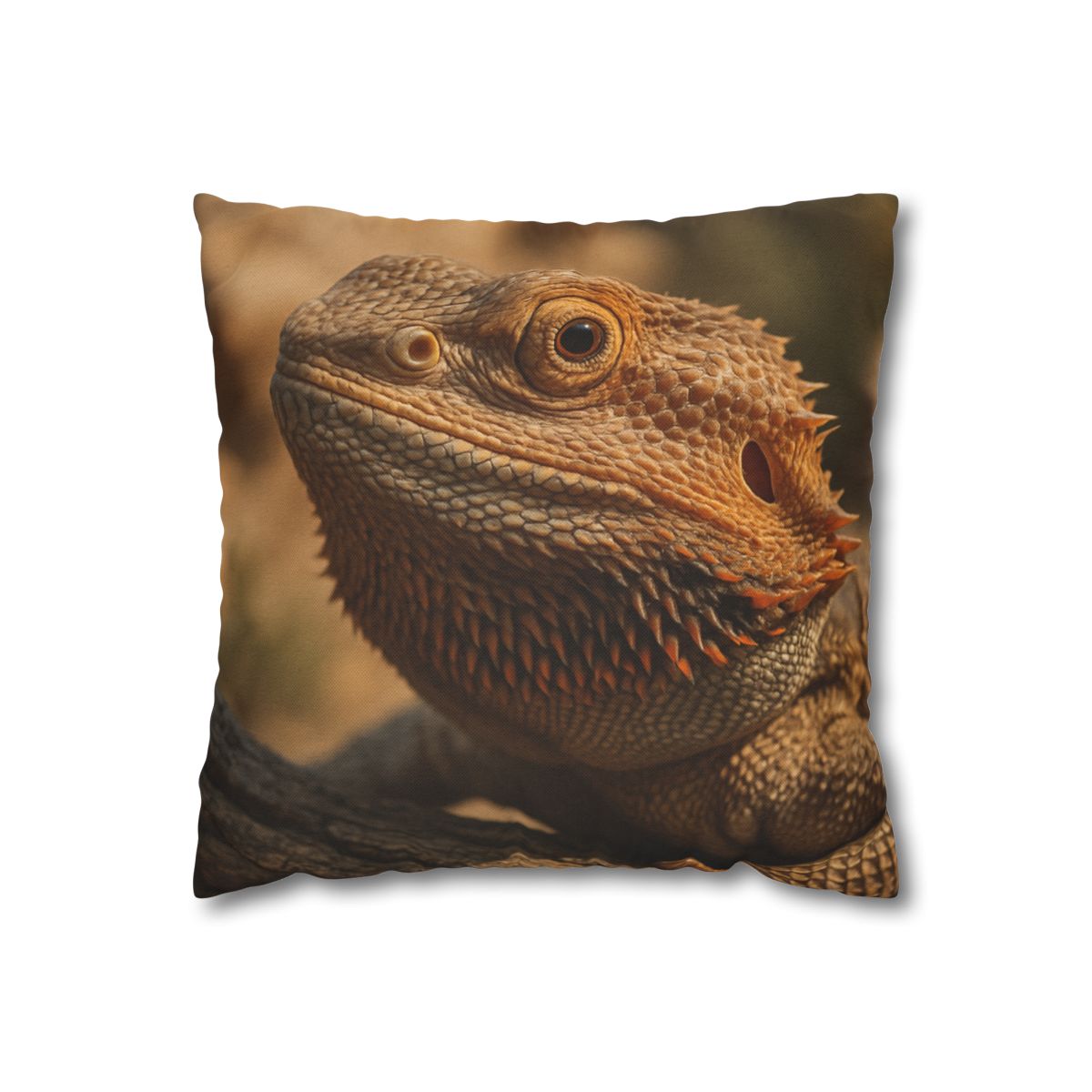 Ember Crest Bearded Dragon comfortable bedding pillow covers
