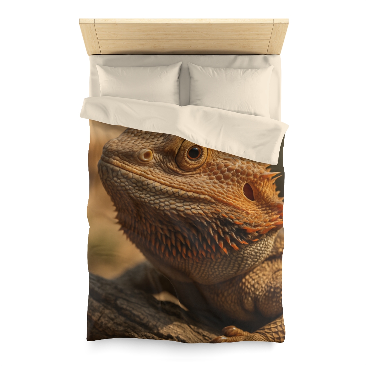 Ember Crest Bearded Dragon trendy bedroom duvets
