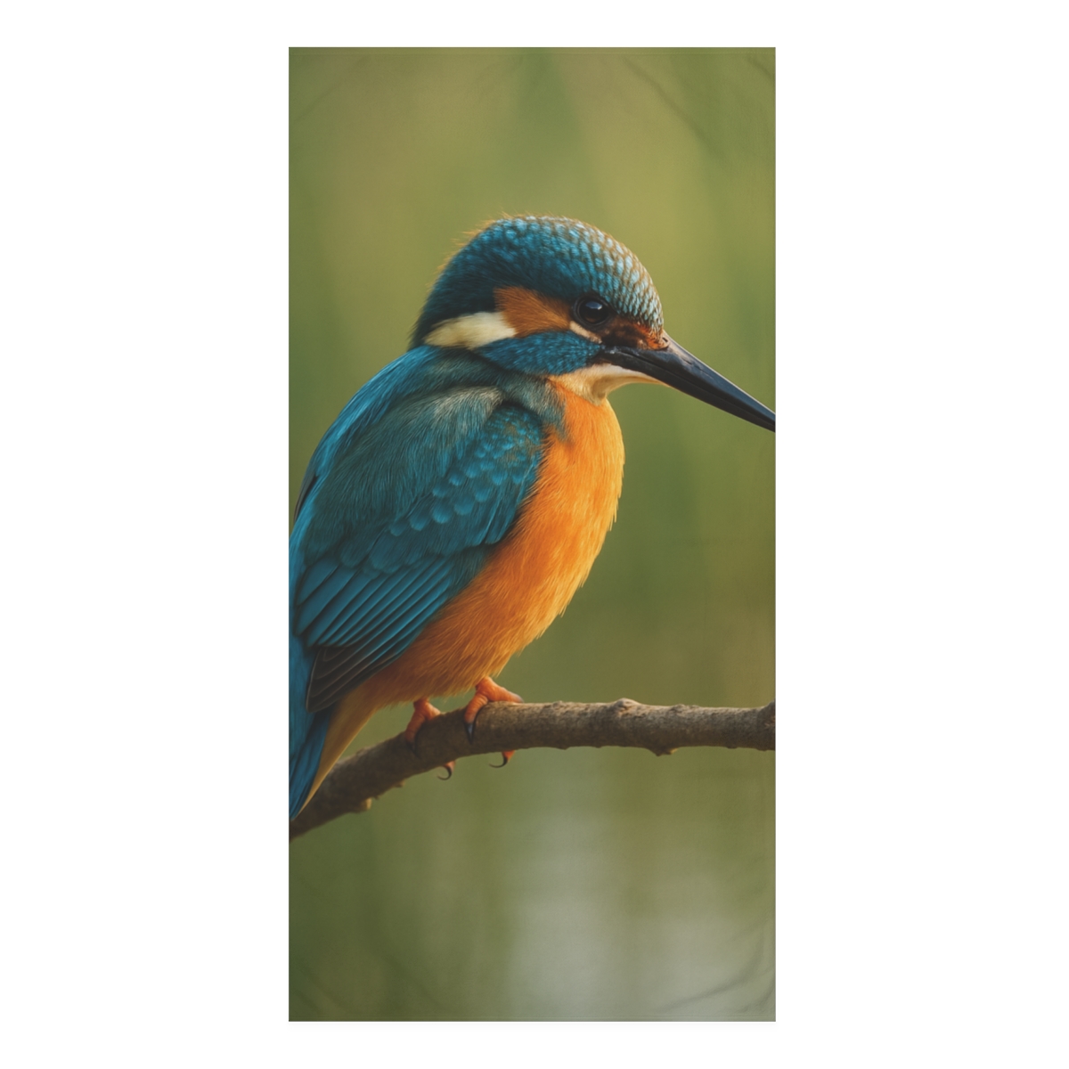 Ember Crest Kingfisher stylish beach towels