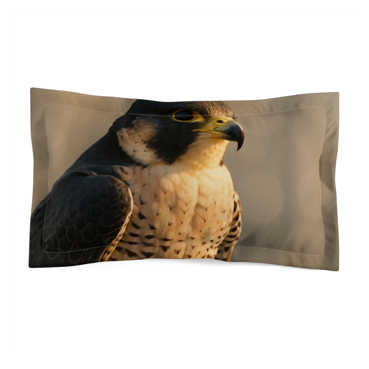 Ember Crest Peregrine Falcon personalized decorative pillows