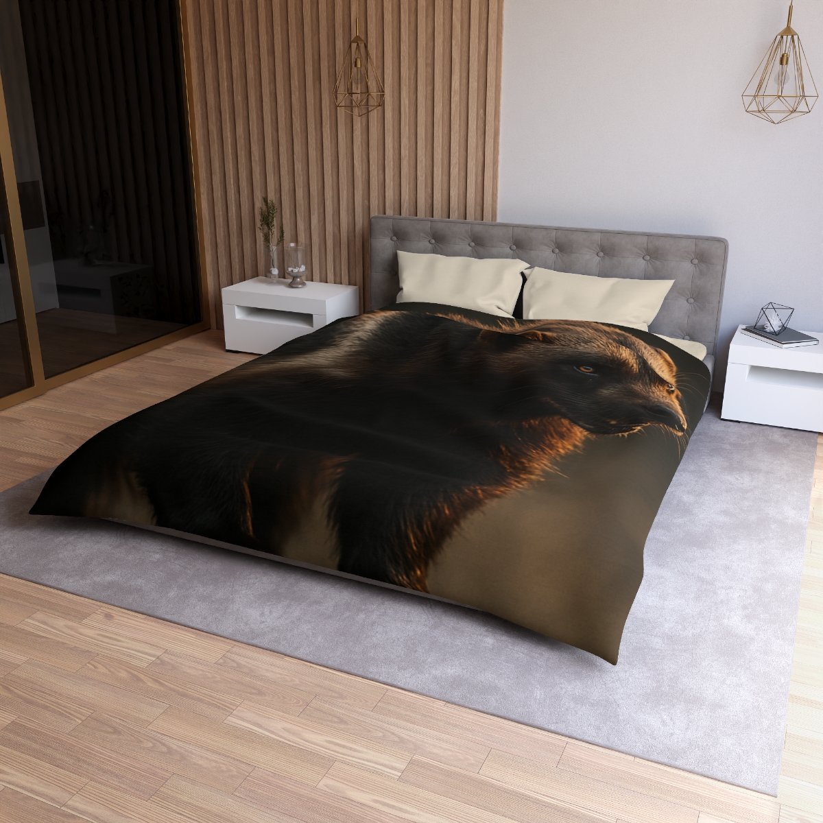 Ember Dusk Wolverine stylish duvet covers