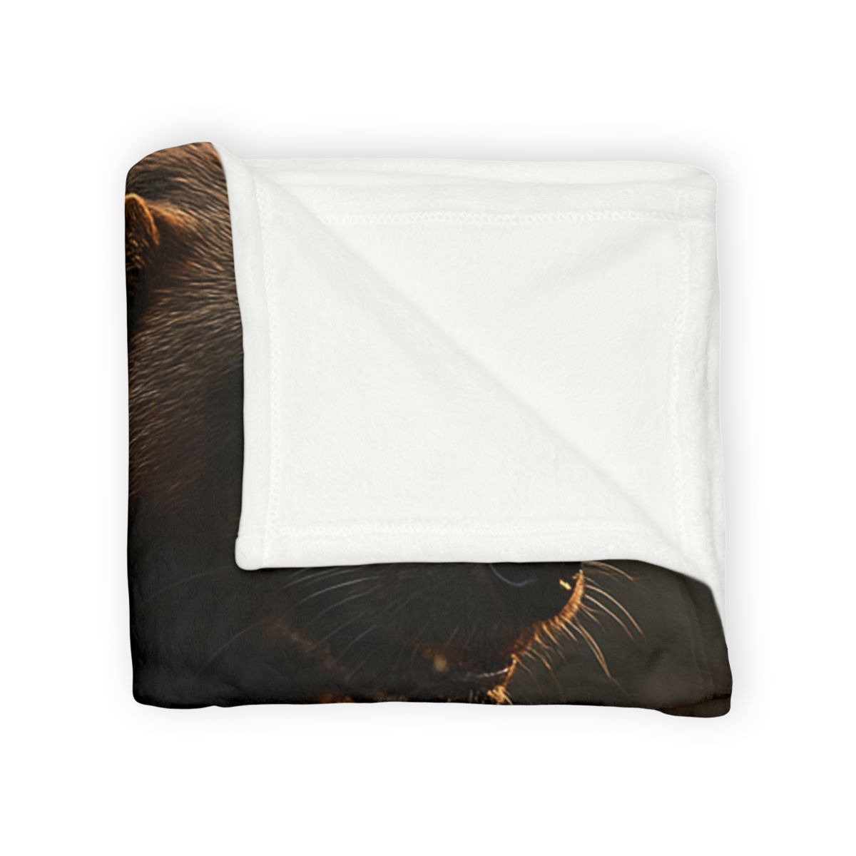 Ember Dusk Wolverine soft fleece blankets