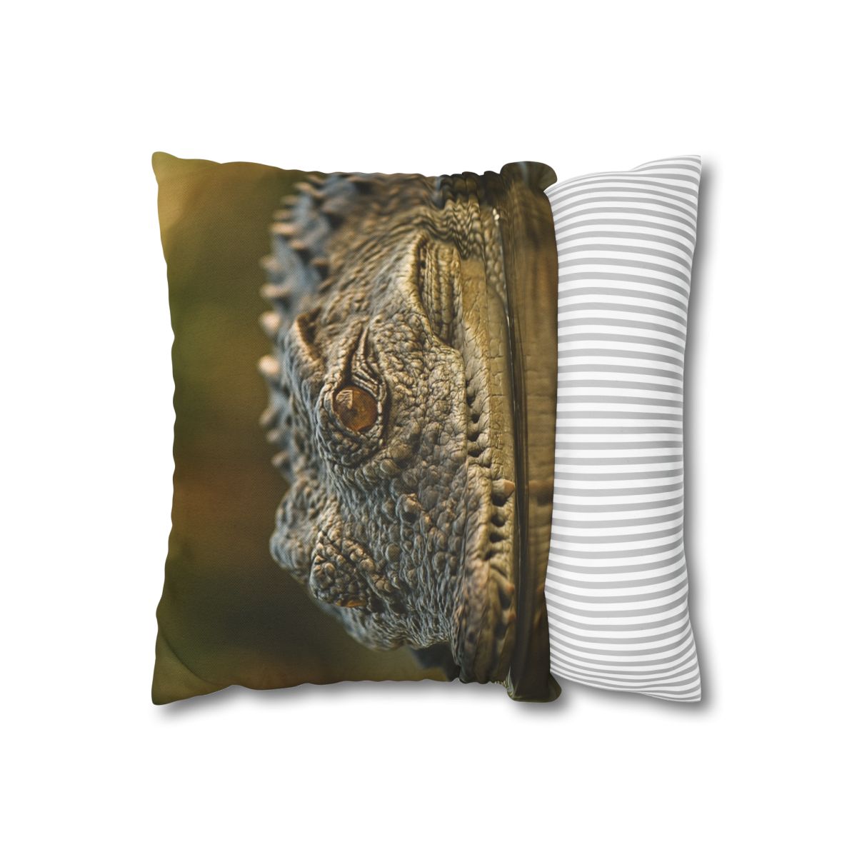 Ember Eye Saltwater Crocodile trendy patterned pillow cases