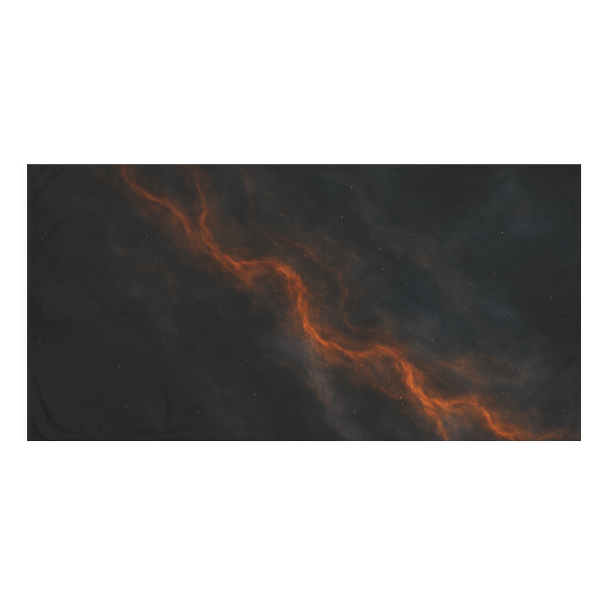 Ember Filament Drift designer printed towels