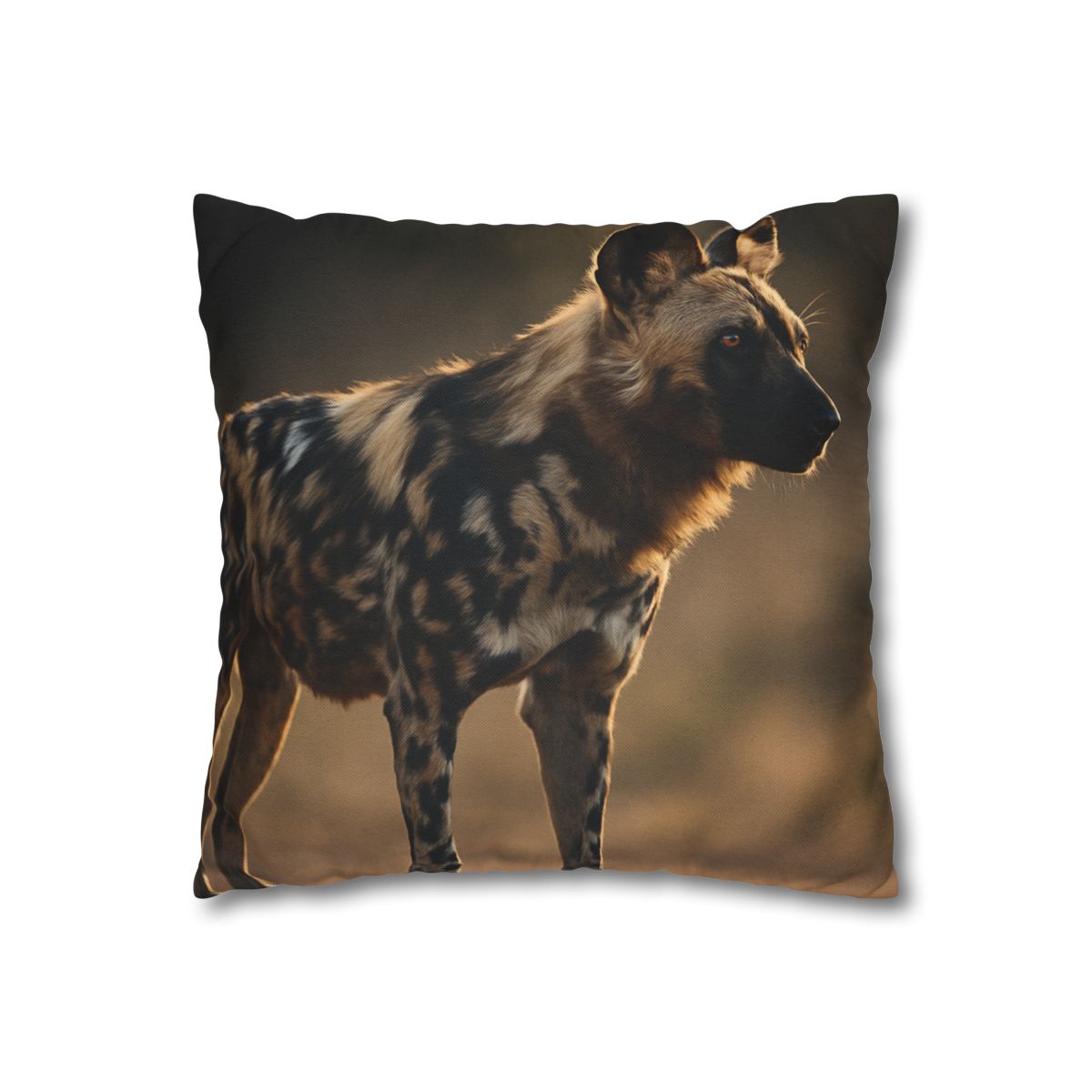 Ember Gaze African Wild Dog custom pillow cases