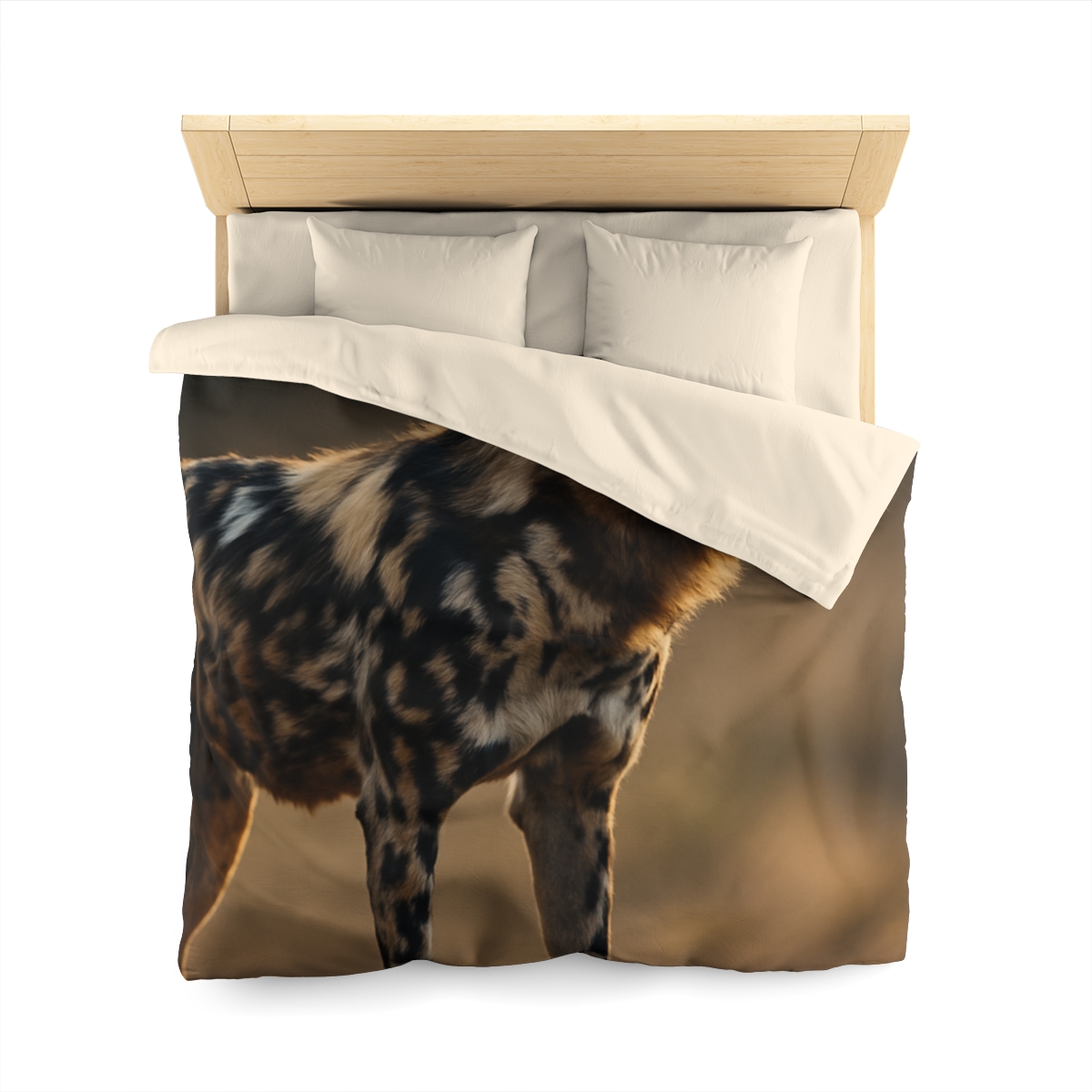 Ember Gaze African Wild Dog trendy bedroom duvets