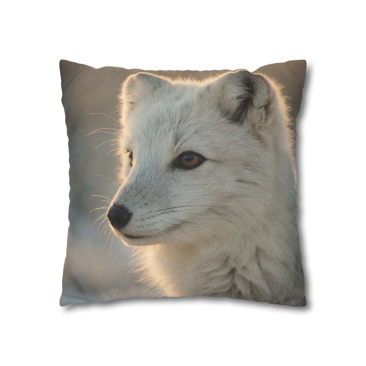 Ember Gaze Arctic Fox unique gift pillow cases