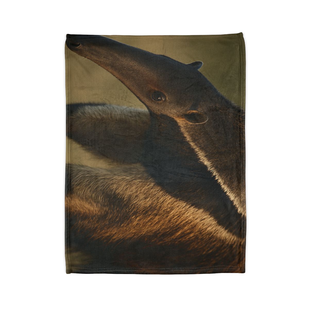 Ember Gaze Giant Anteater soft fleece blankets