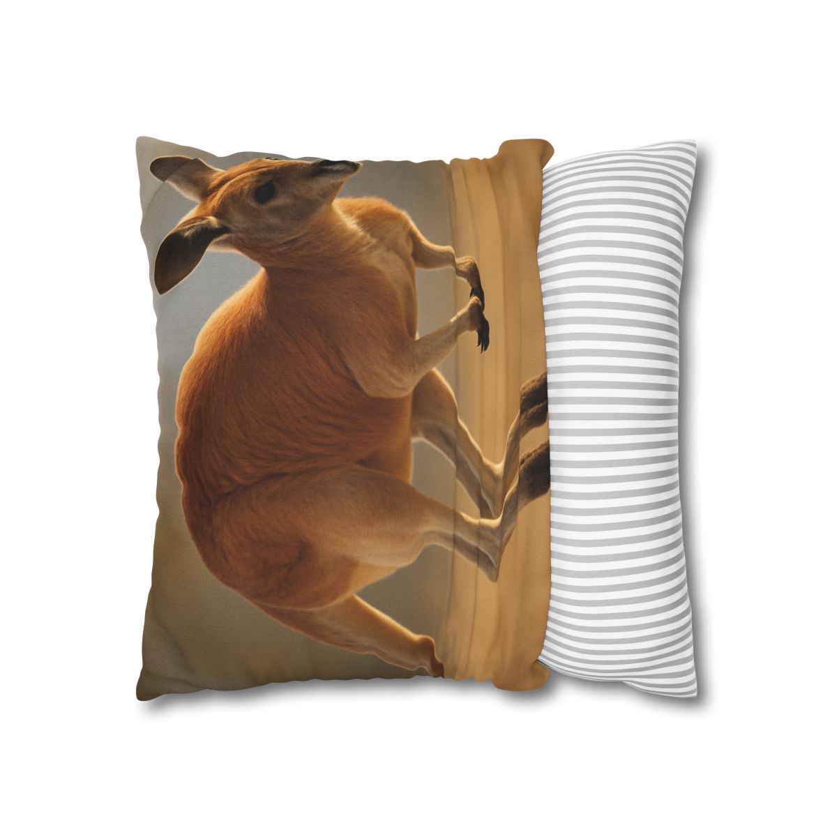 Ember Hop Red Kangaroo trendy patterned pillow cases