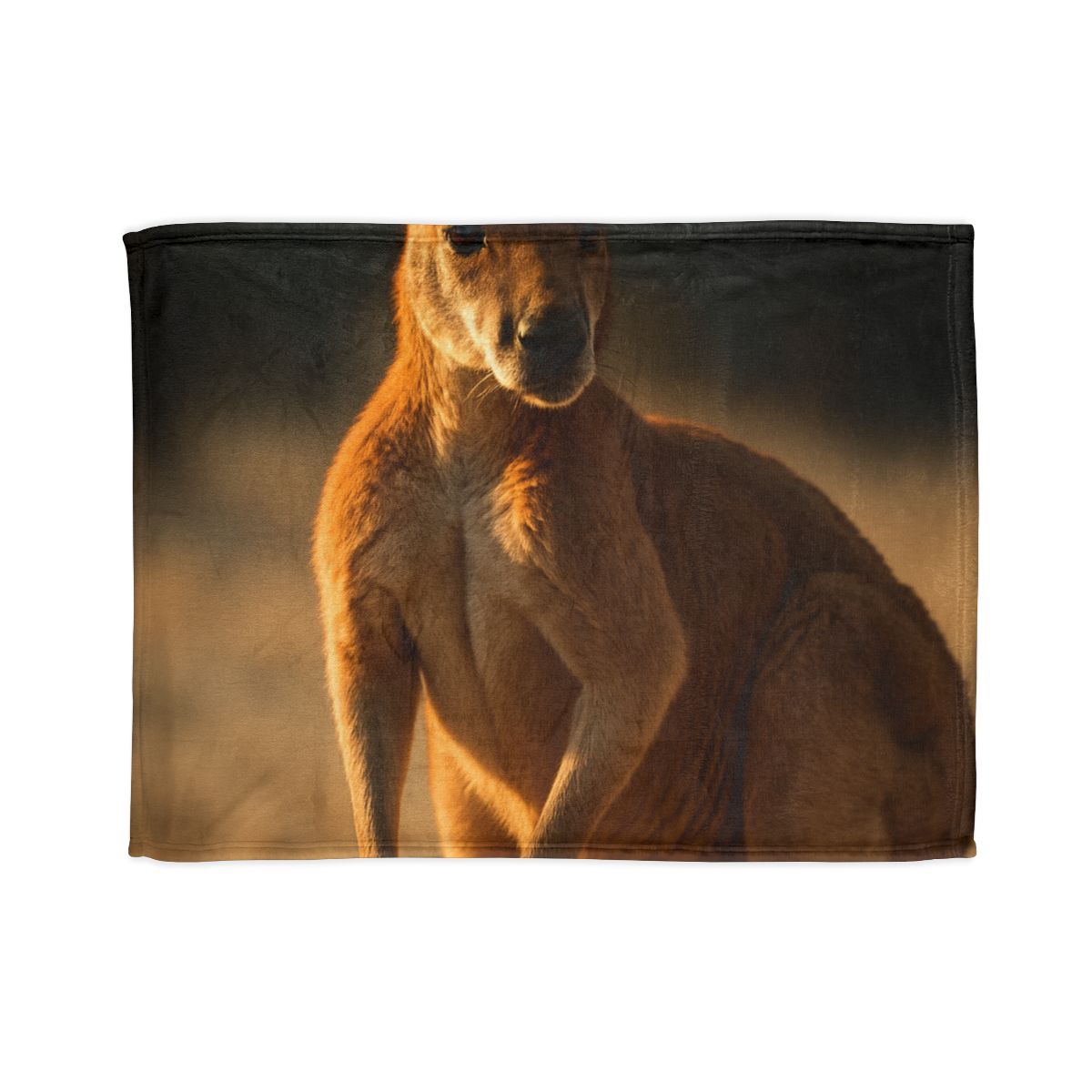 Ember Mantle Red Kangaroo trendy patterned blankets